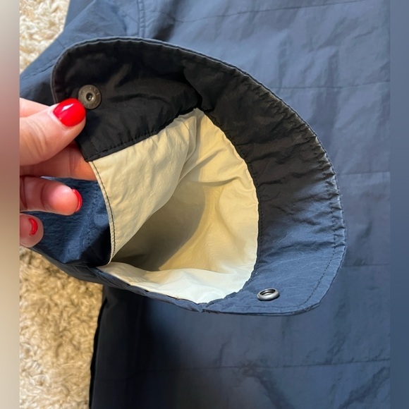 OOBE Brand Men's Snap Front Deck Shirt Jacket blue size L (H102) - Picture 14 of 14